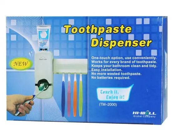 Автоматический дозатор для зубной пасты Toothpaste Dispenser TM-2000 оптом